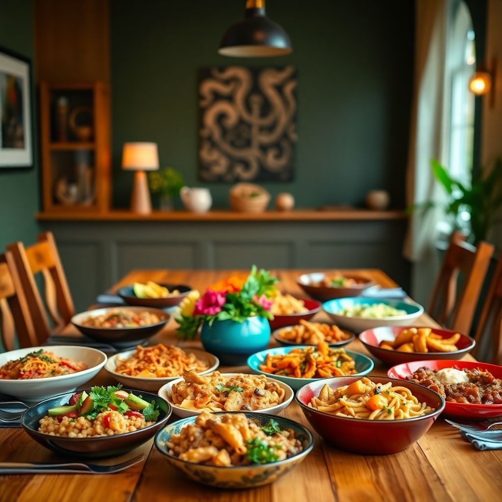 Top 5 Global Cuisines to Spice Up Your Dinner Table Tonight